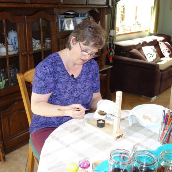 Marie Šlechtová, malířka kraslic