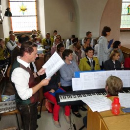 Dožínky ErntedankKirche Patzmannsdorf