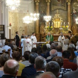 Dožínky ErntedankKirche Patzmannsdorf