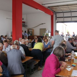 Dožínky ErntedankKirche Patzmannsdorf