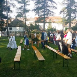 Dožínky ErntedankWiese Patzmannsdorf