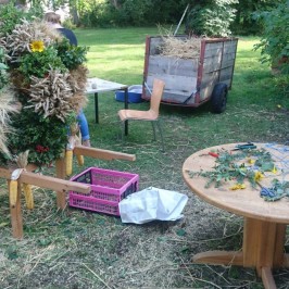 Dožínky ErntedankWiese Patzmannsdorf