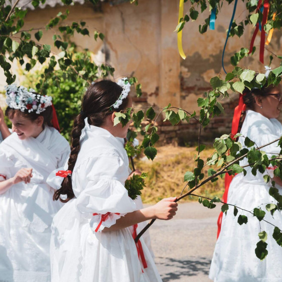 Obchůzka královniček ve Vedrovicích